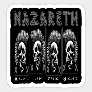 Nazareth skull Sticker